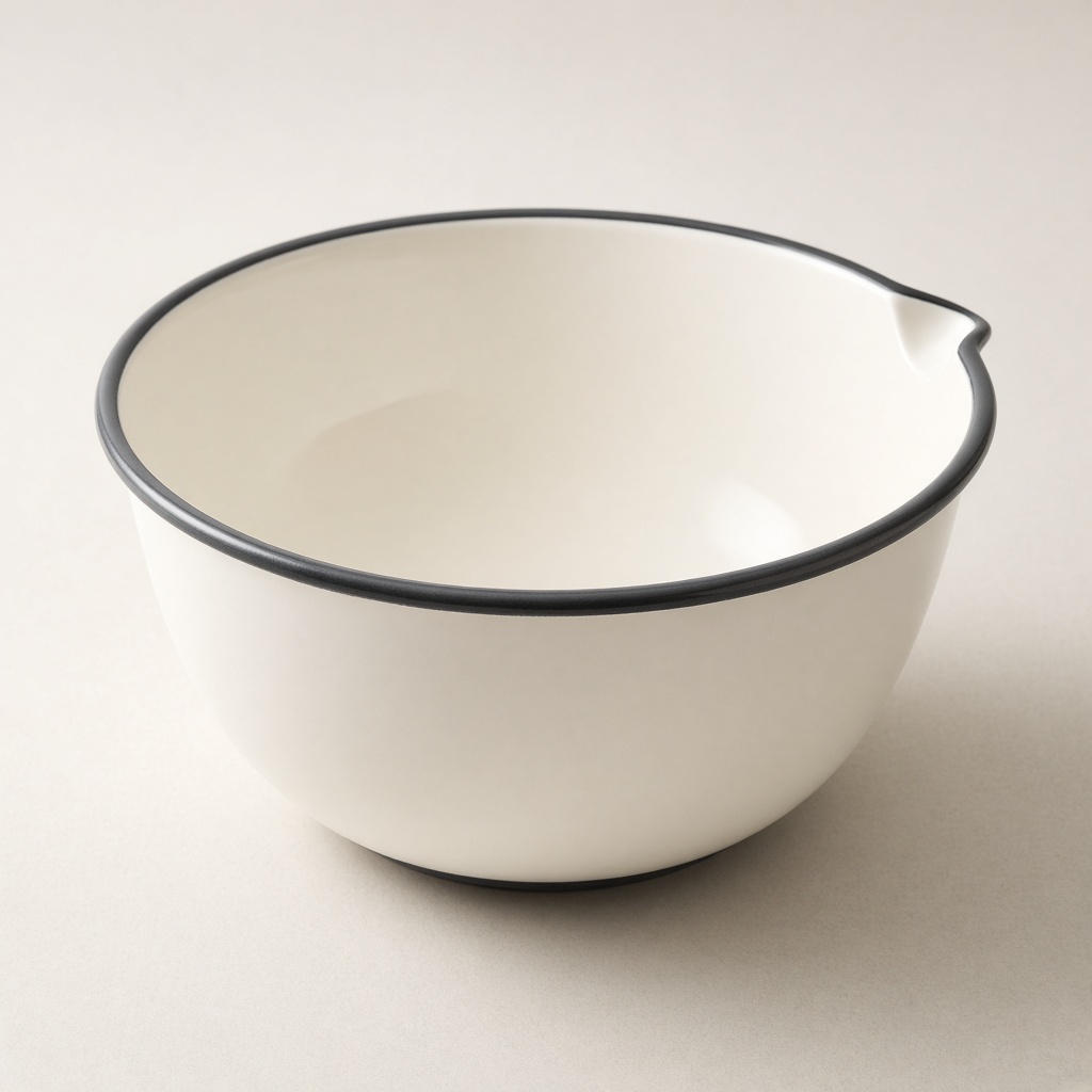 Enamel Mixing Bowl 5 Qt